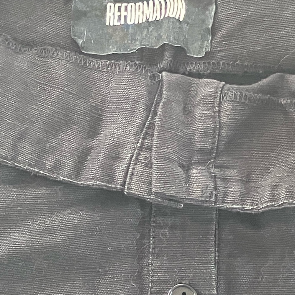 Reformation Elegant Black Buttoned Ensemble - image 5